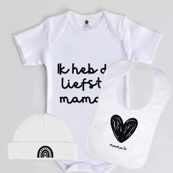 Romper, slab, mutsje - liefste mama's