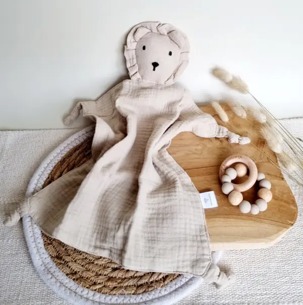 Hydrofiele knuffeldoek beige